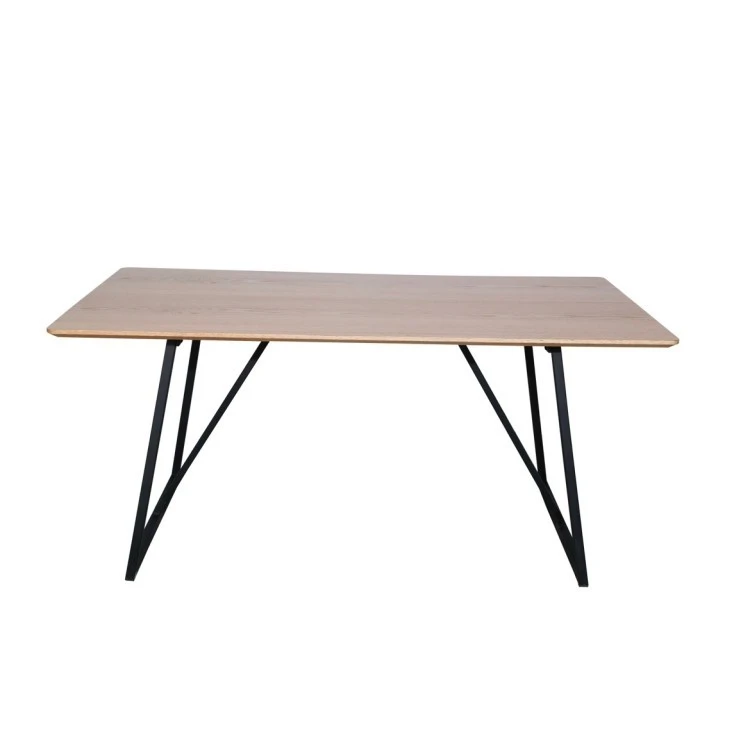 Mdf Paper Wooden Effect Dining Table suppliers